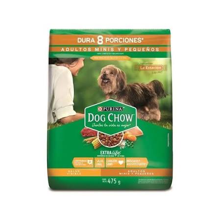 DOG CHOW ADULTOS PEQUE 475G
